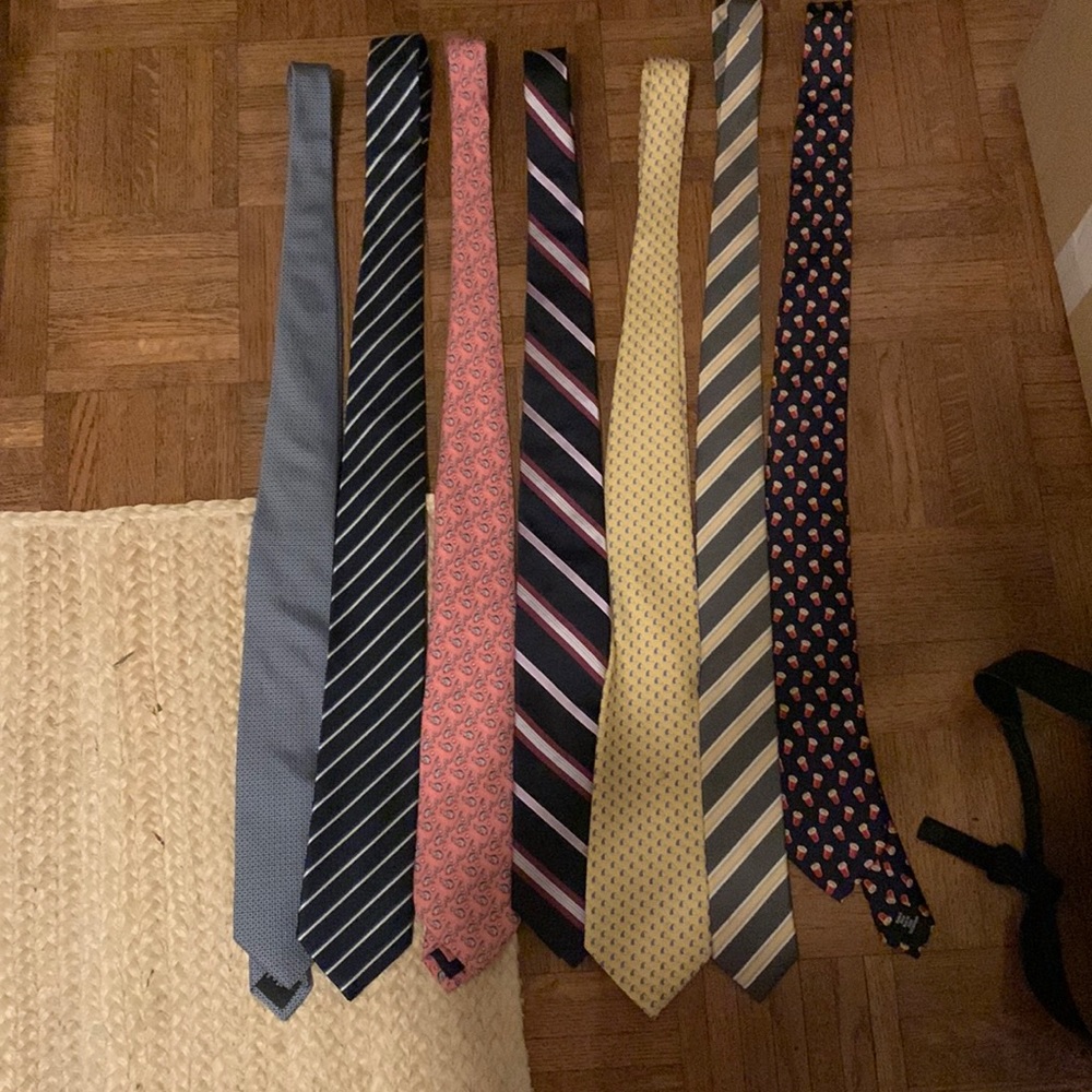 Assortment of ties